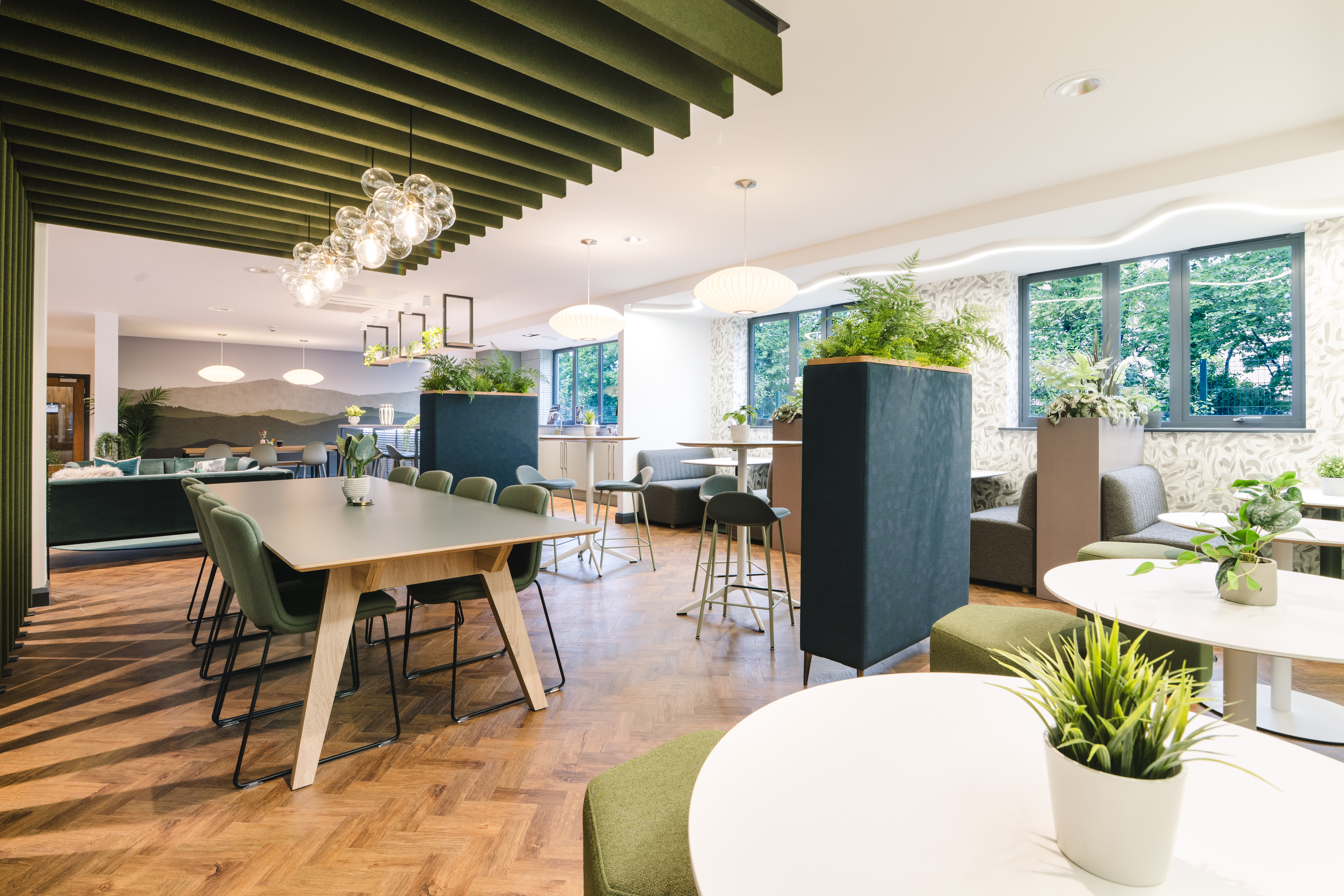 Coworking area