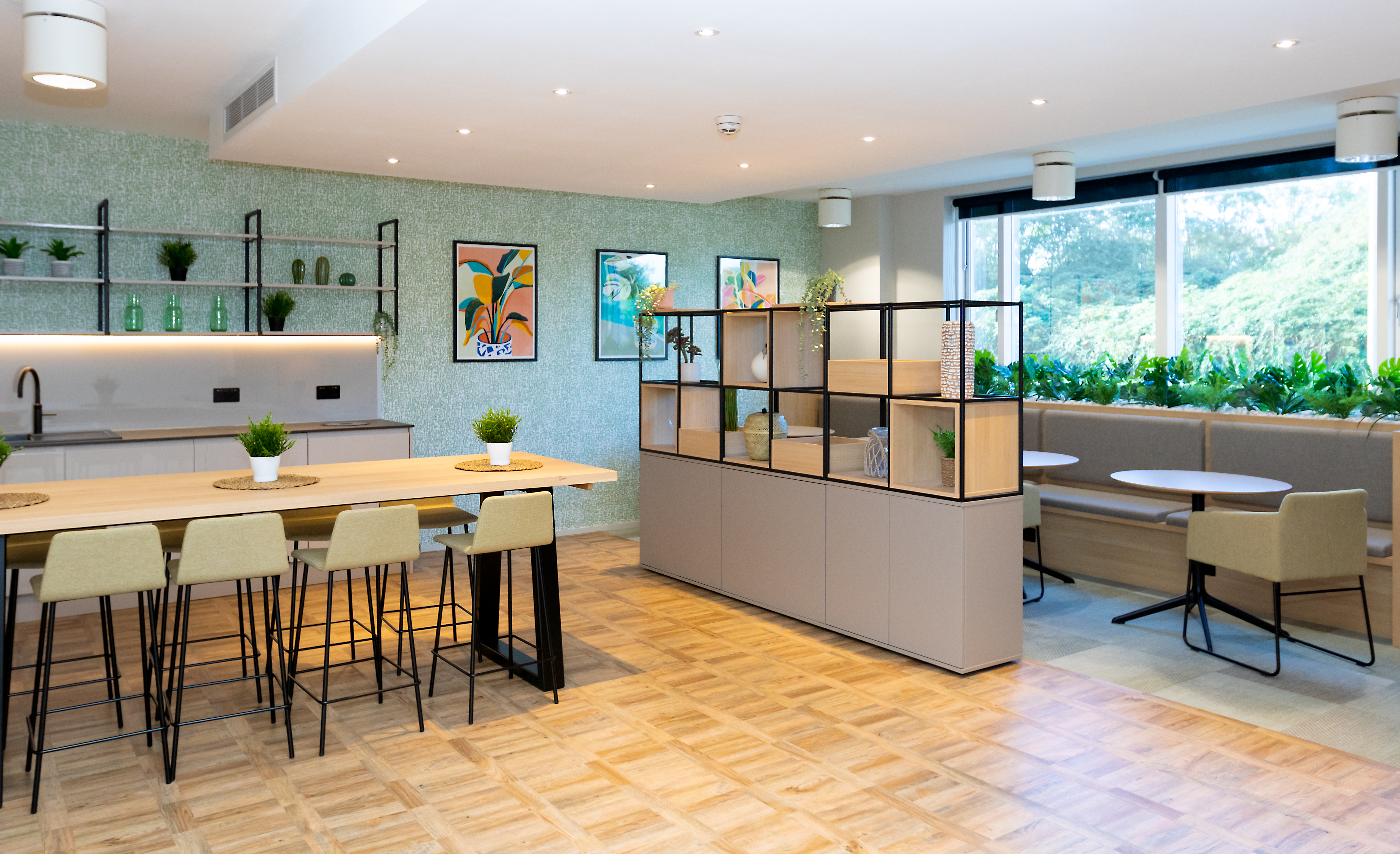 Breakout area