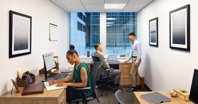 Elevated NY Ondemand office space with Hubble Pass