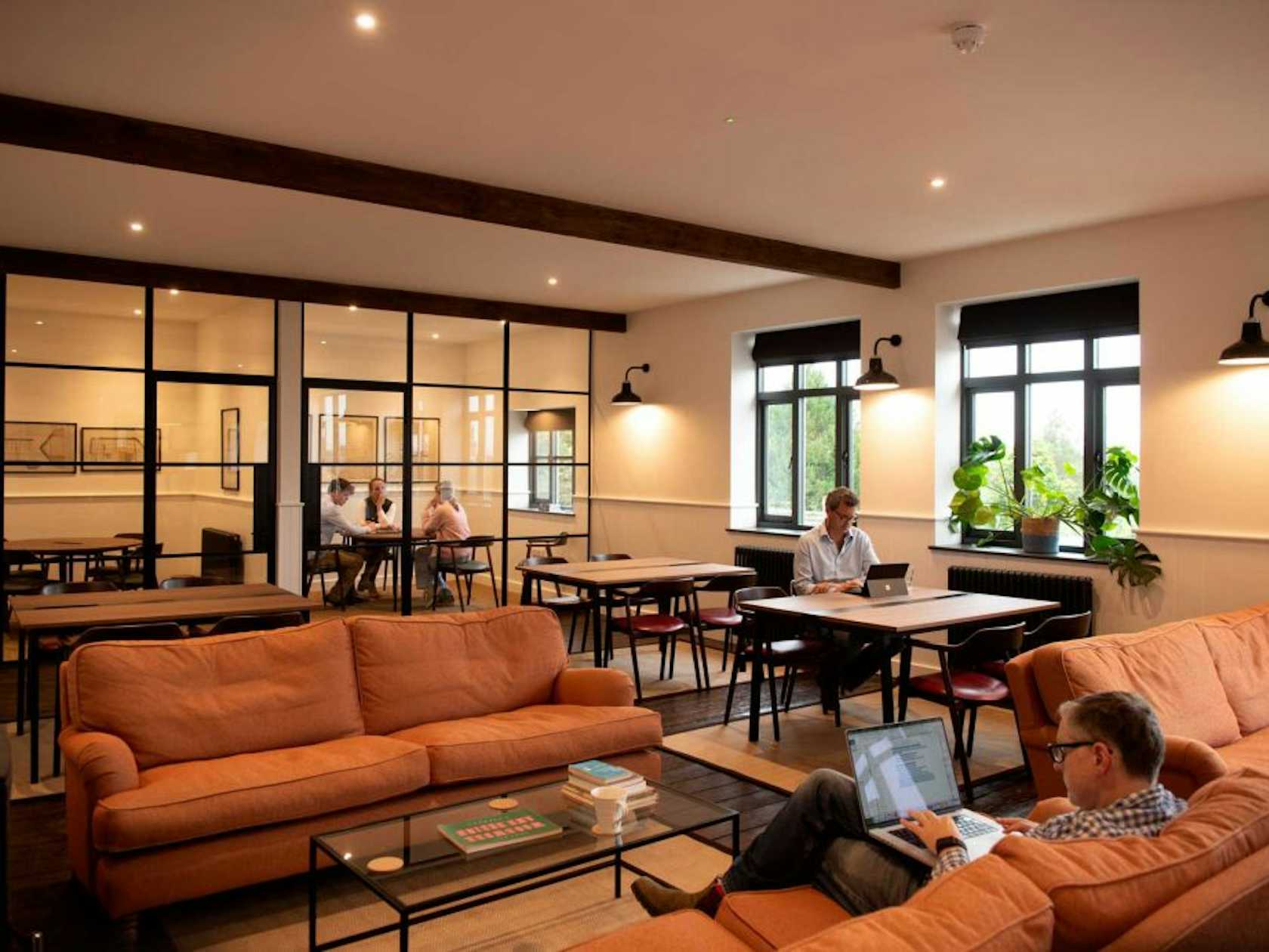 Coworking area