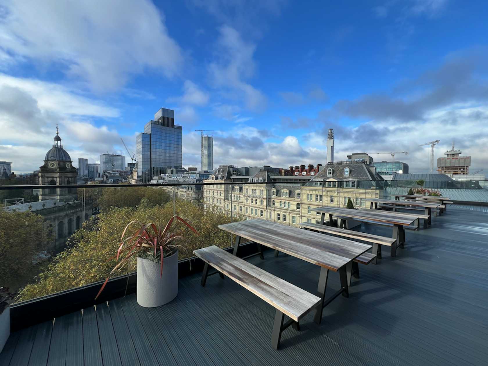 Roof terrace