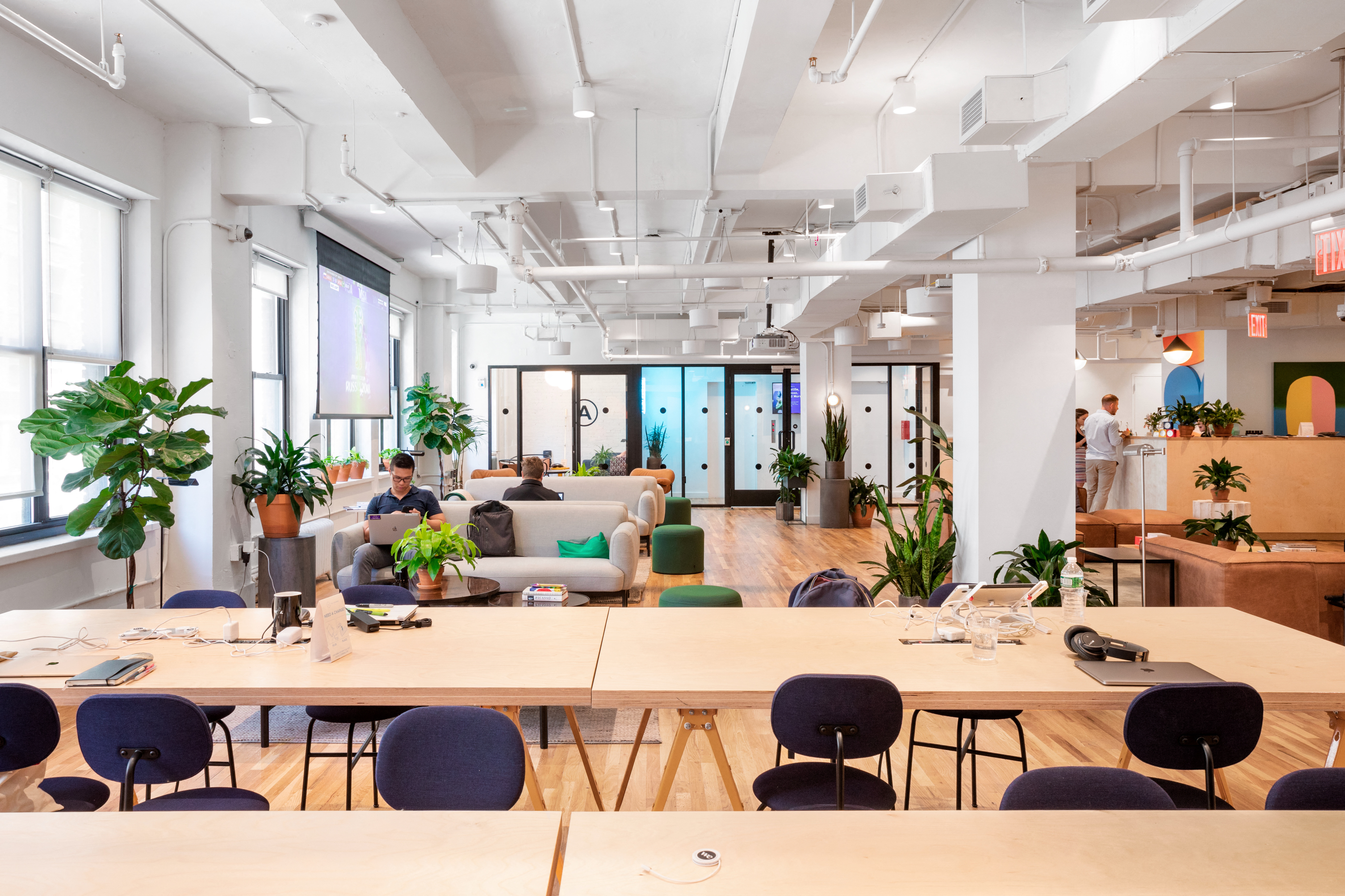 Coworking area