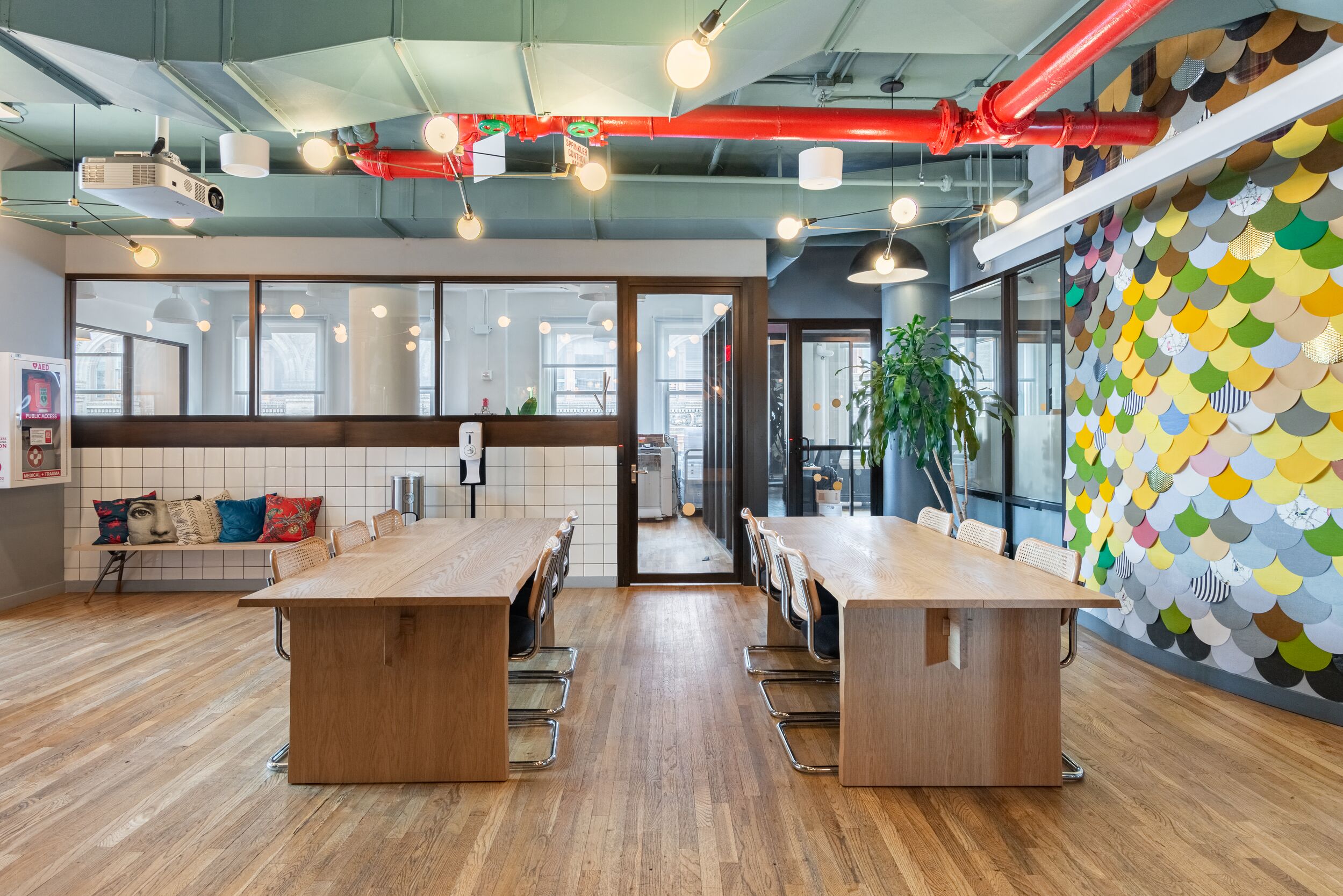 Coworking area