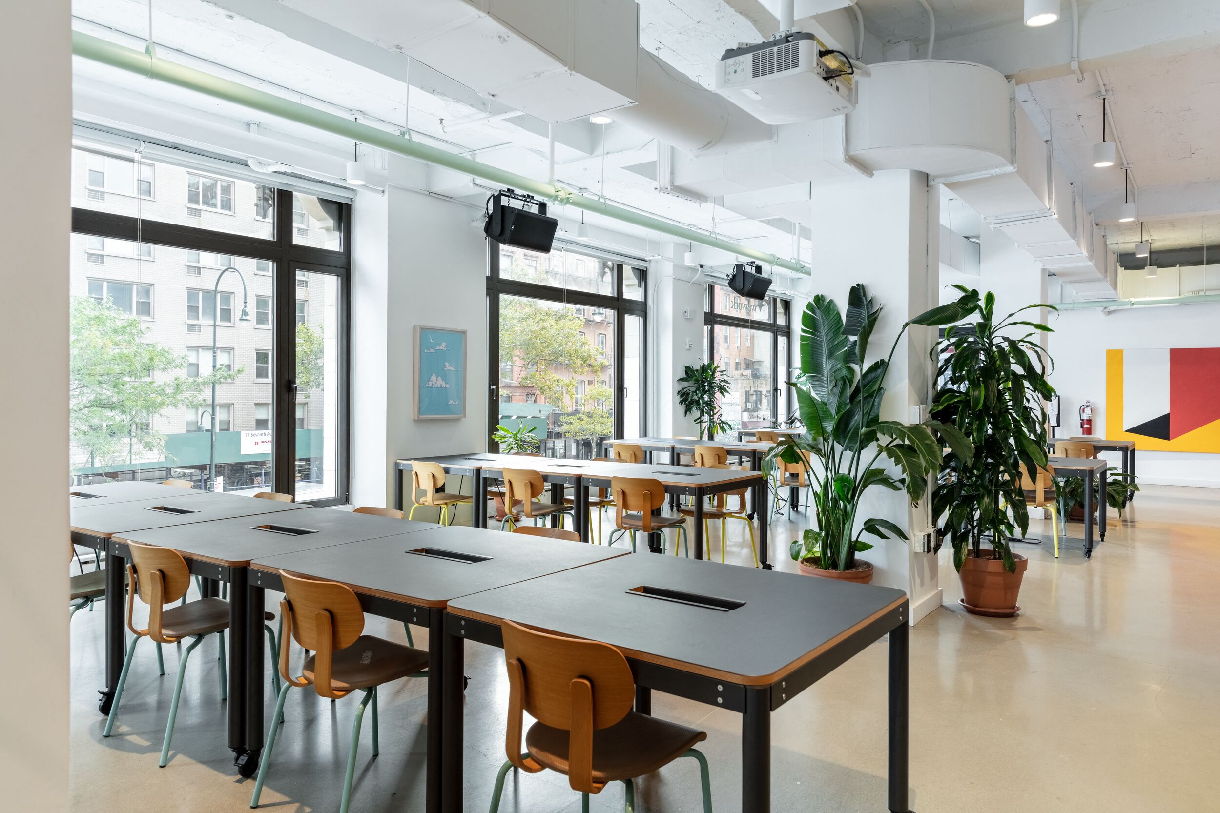 Coworking area