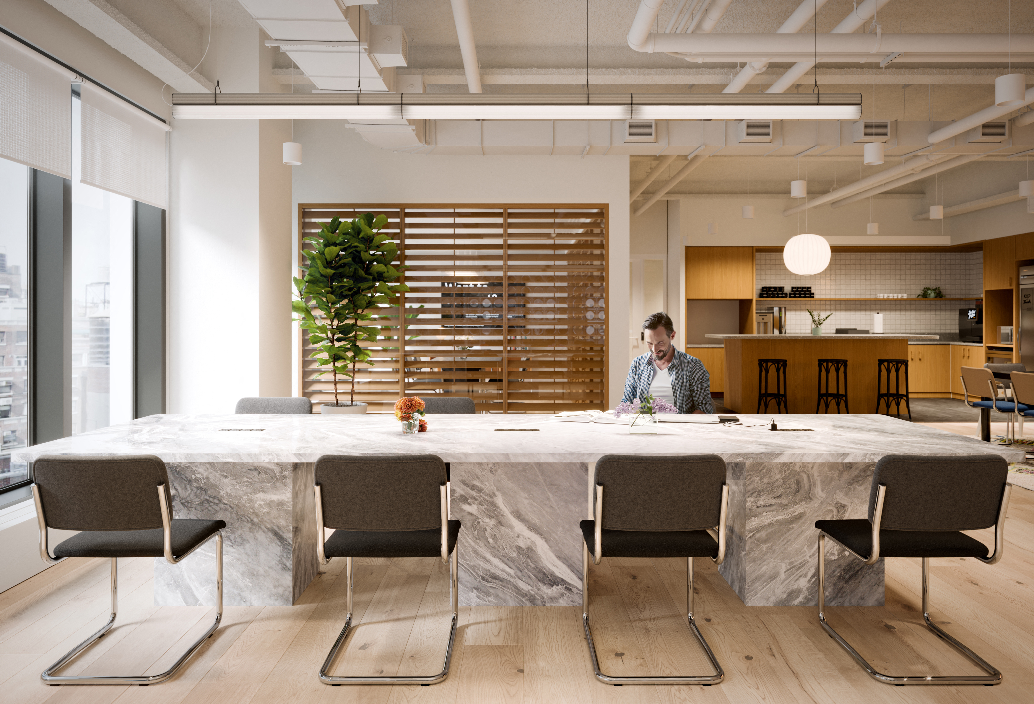 Coworking area