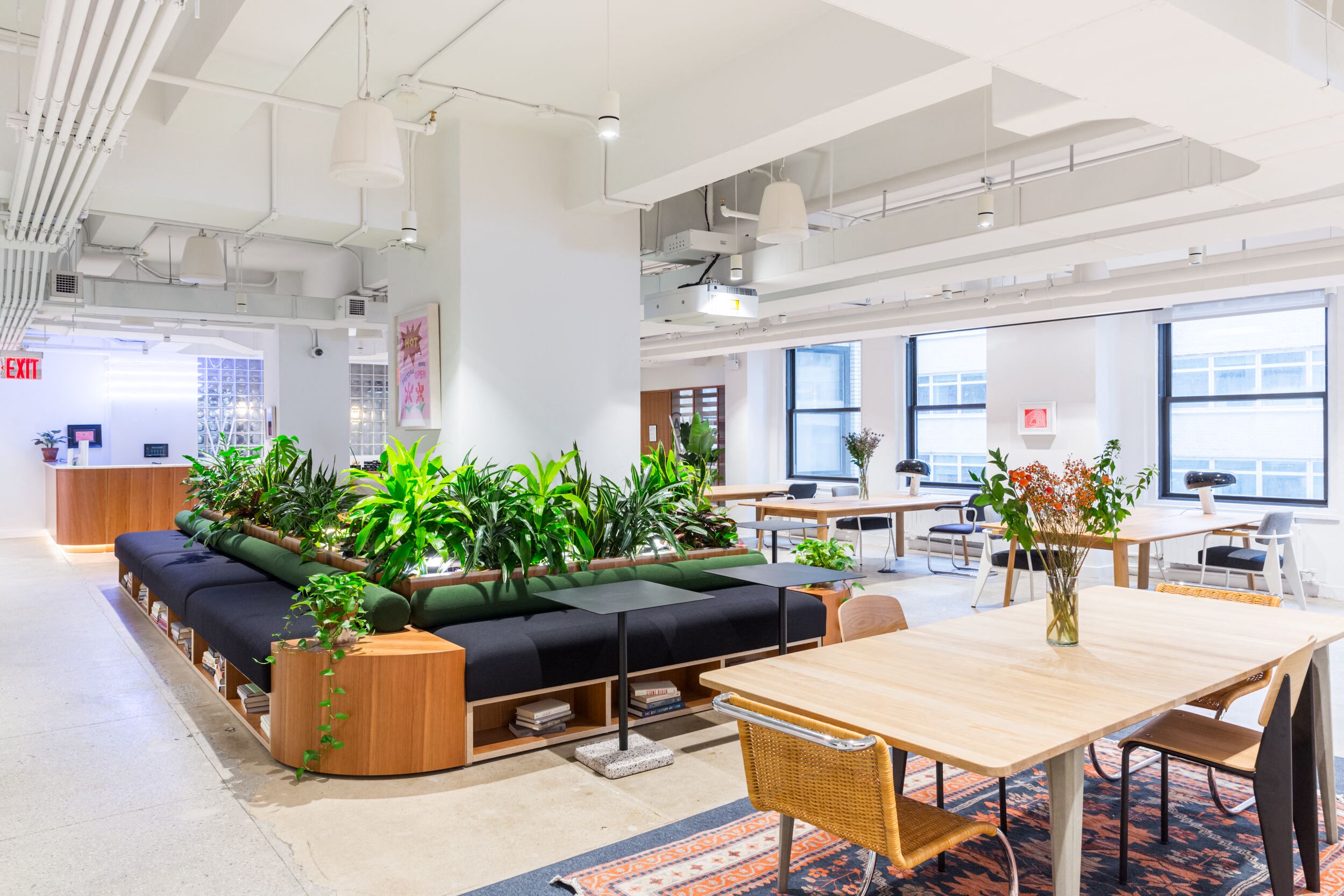 Coworking area
