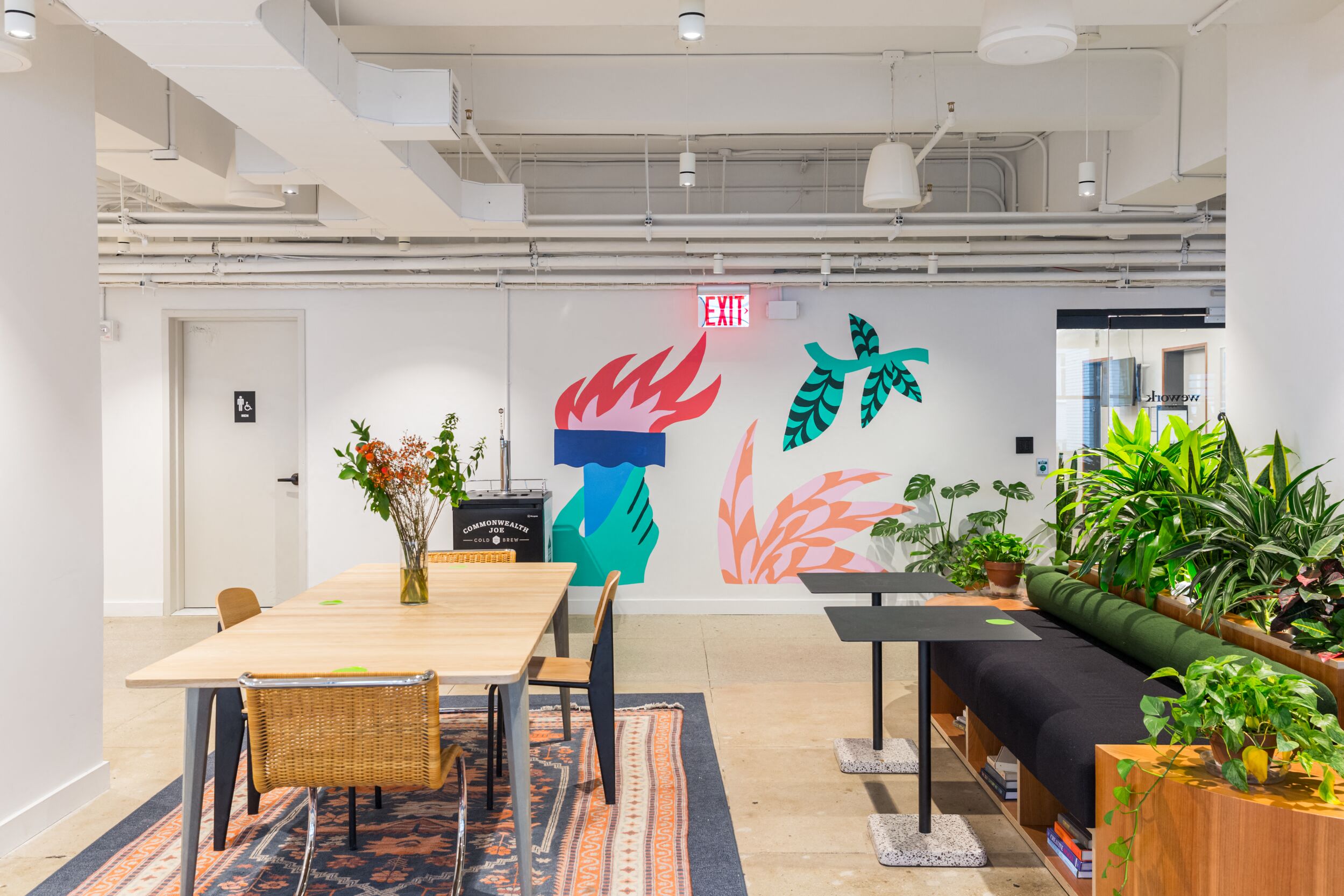 Coworking area