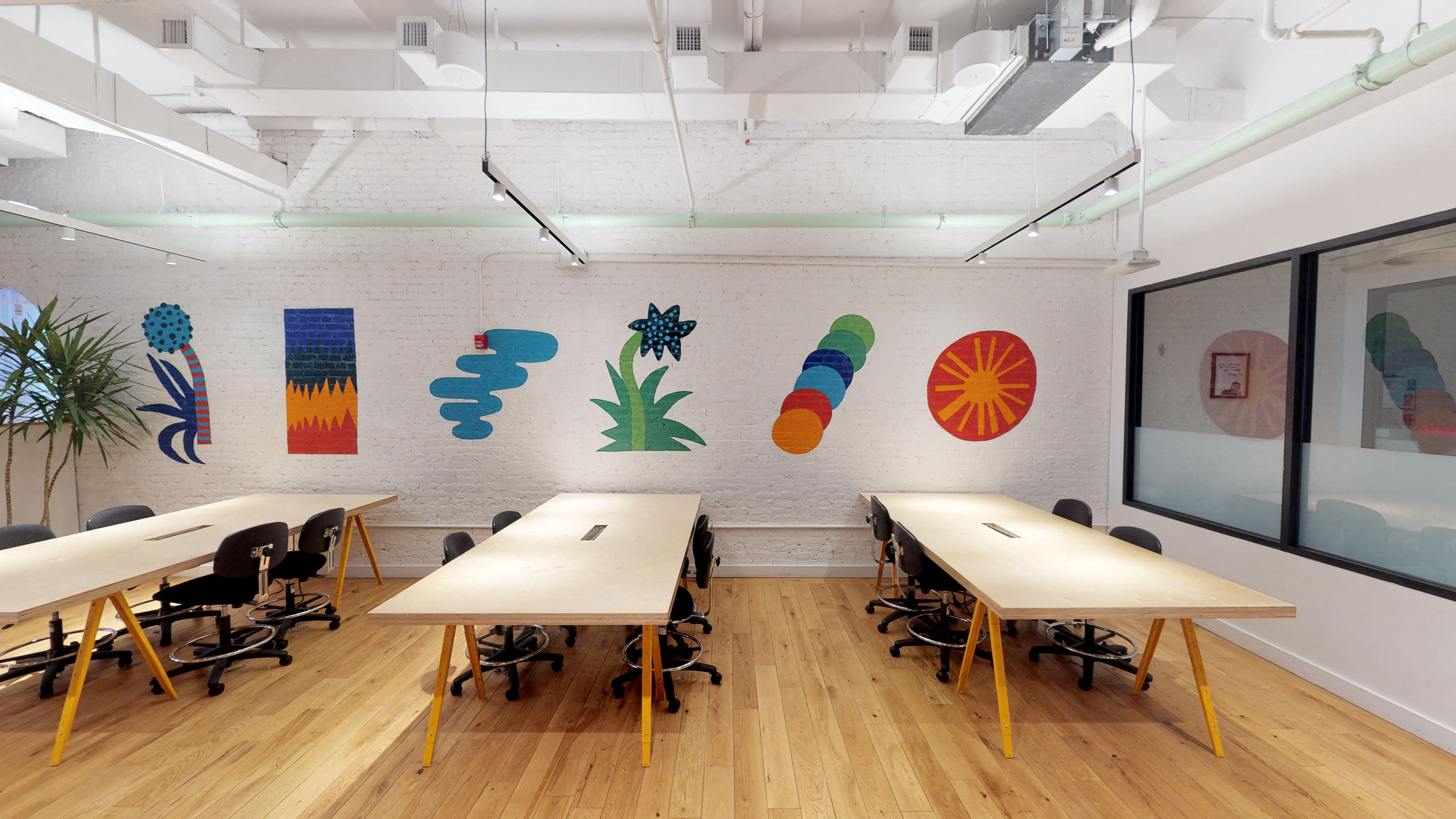 Coworking area