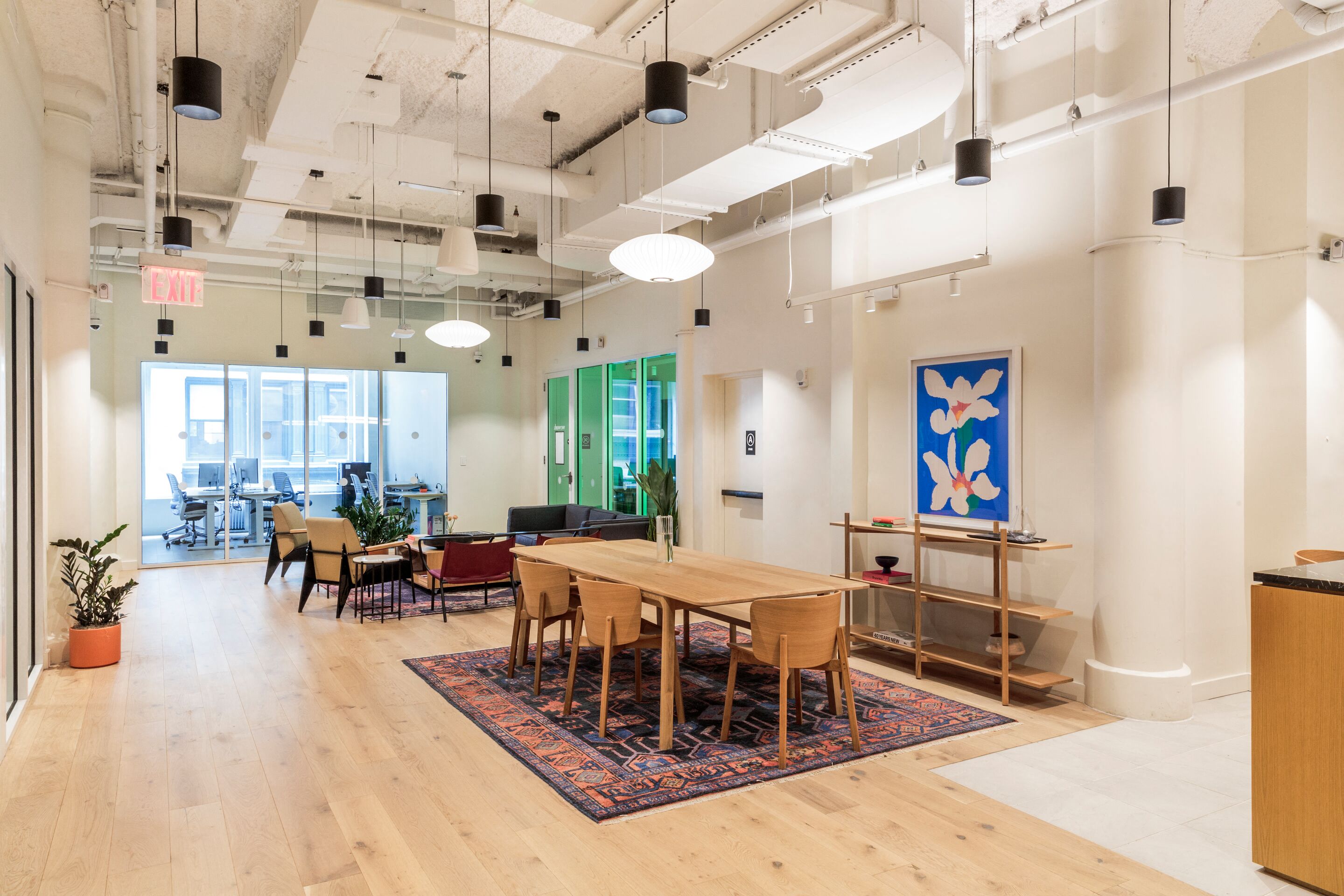 Coworking area
