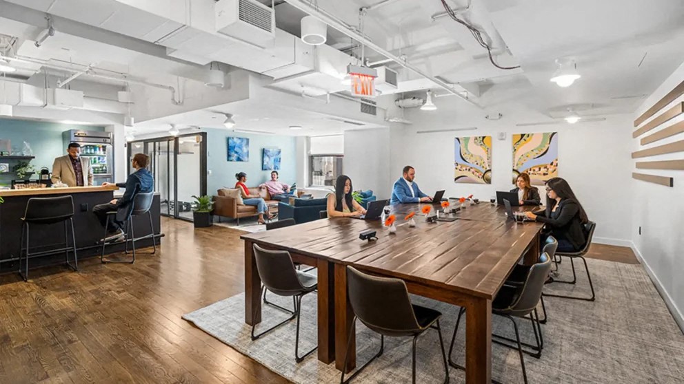 Coworking area