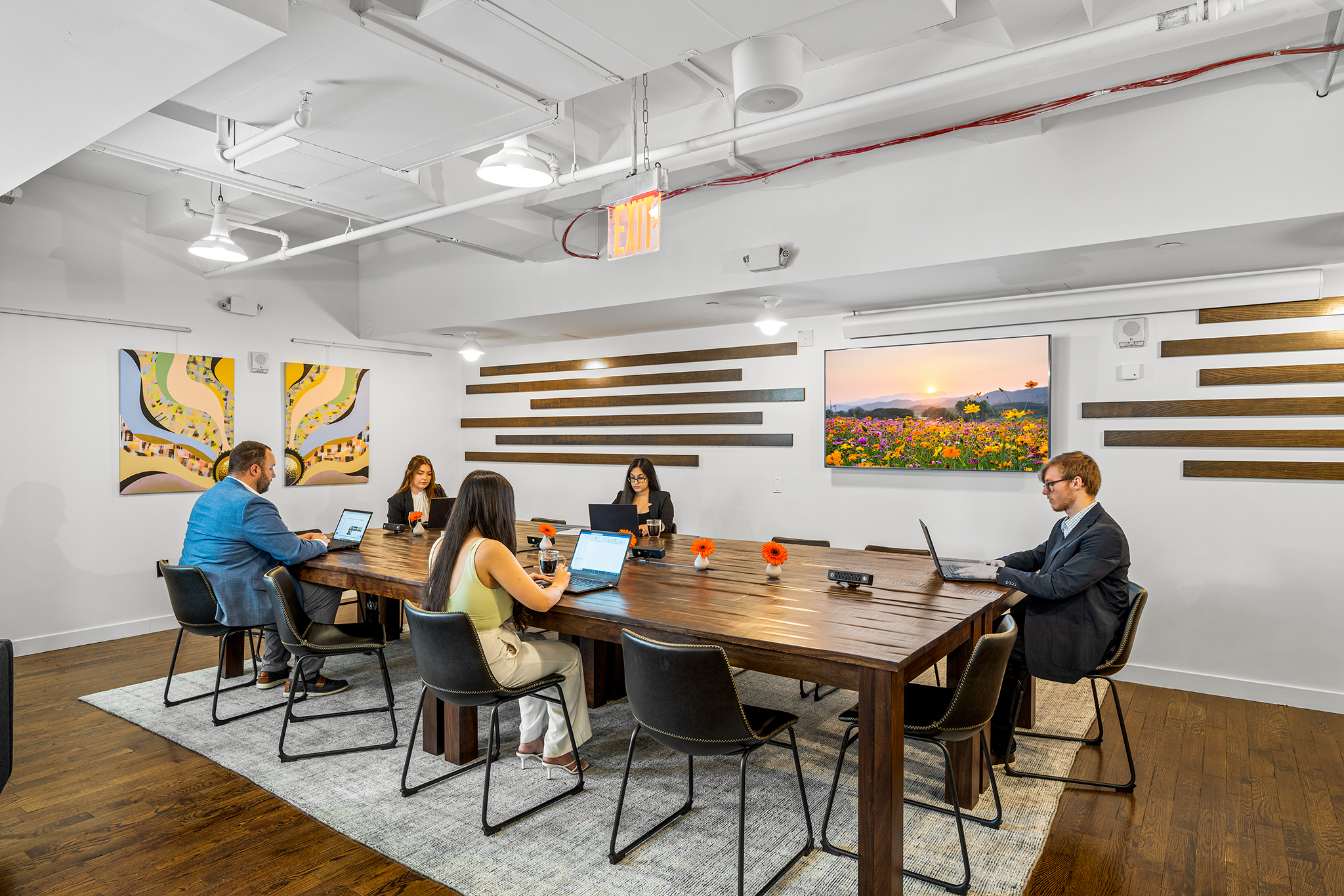 Coworking area