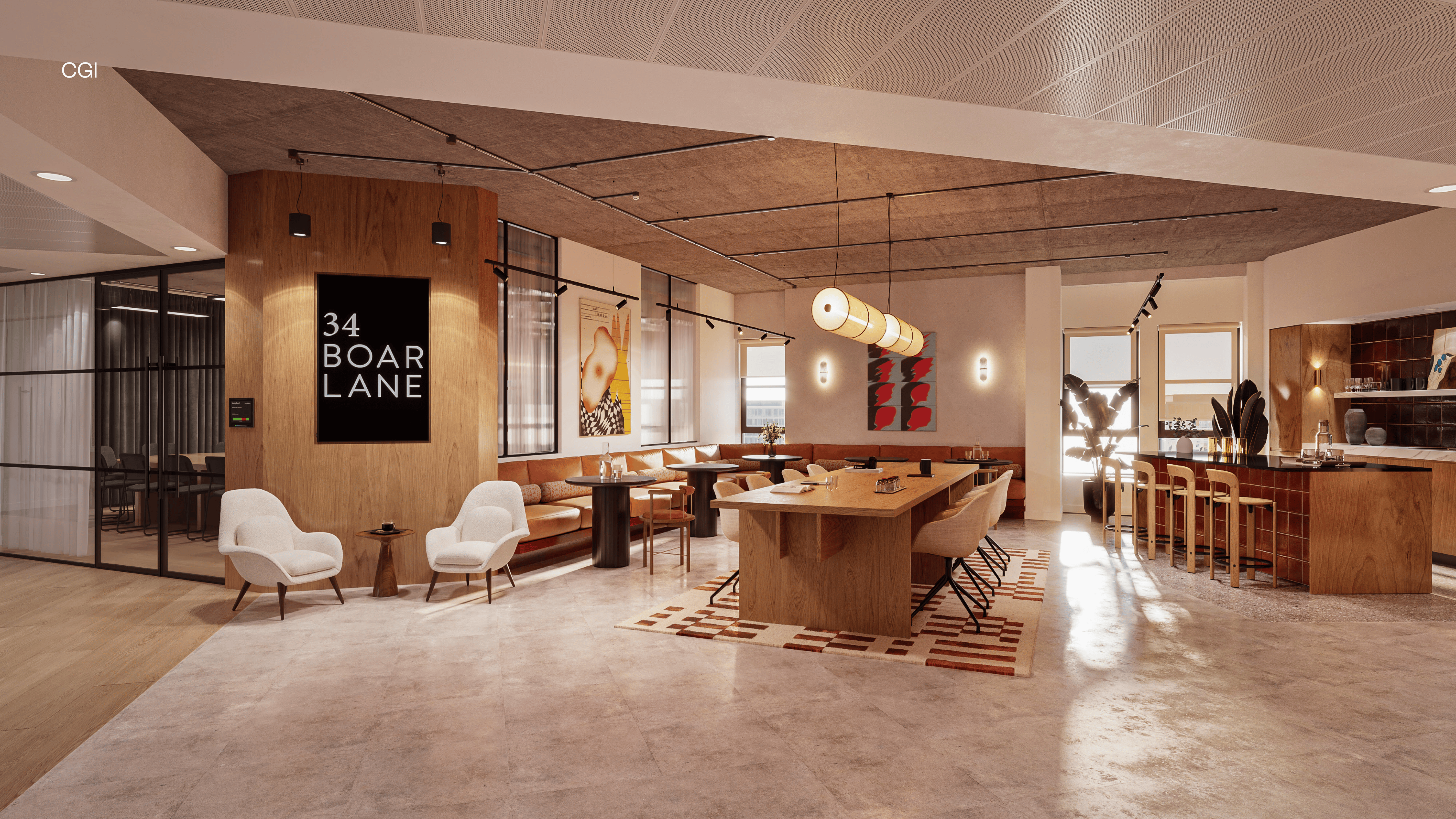 Breakout area