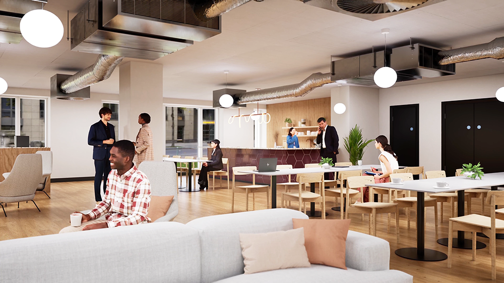 Coworking area