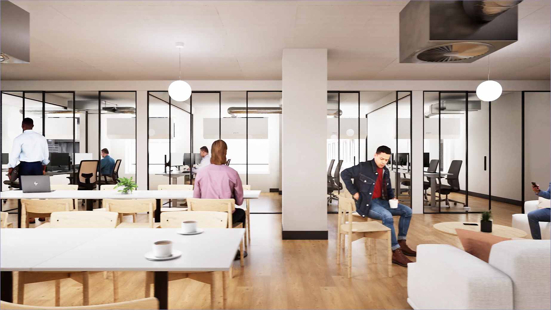 Coworking area