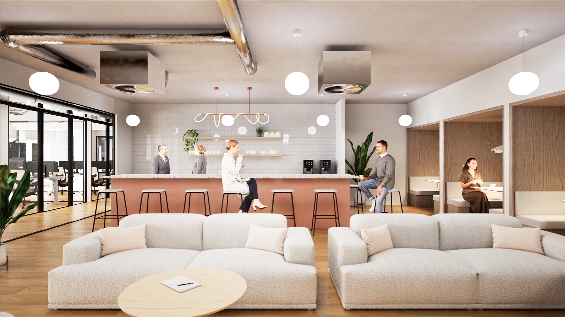 Breakout area