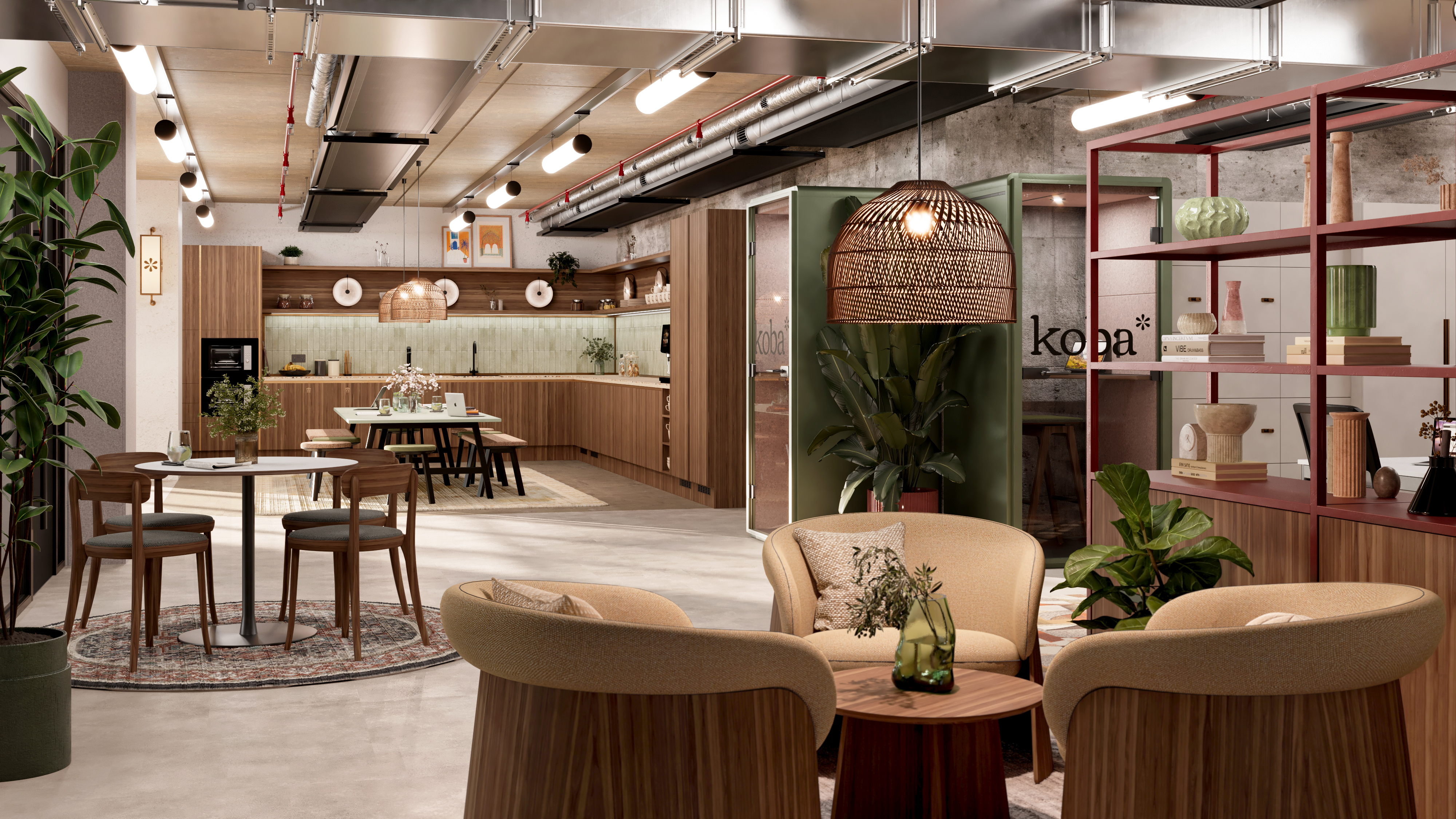 Breakout area