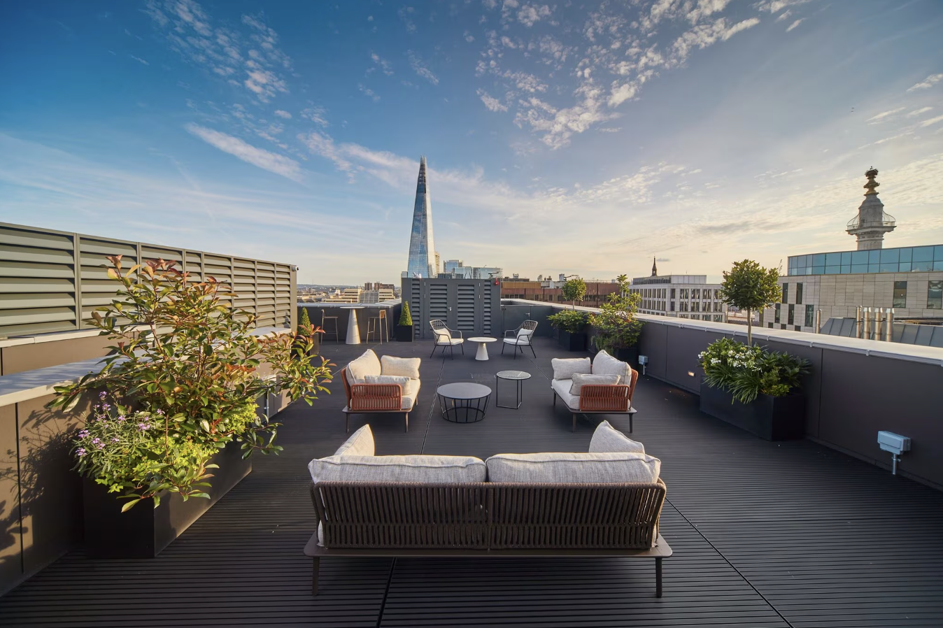 Roof terrace