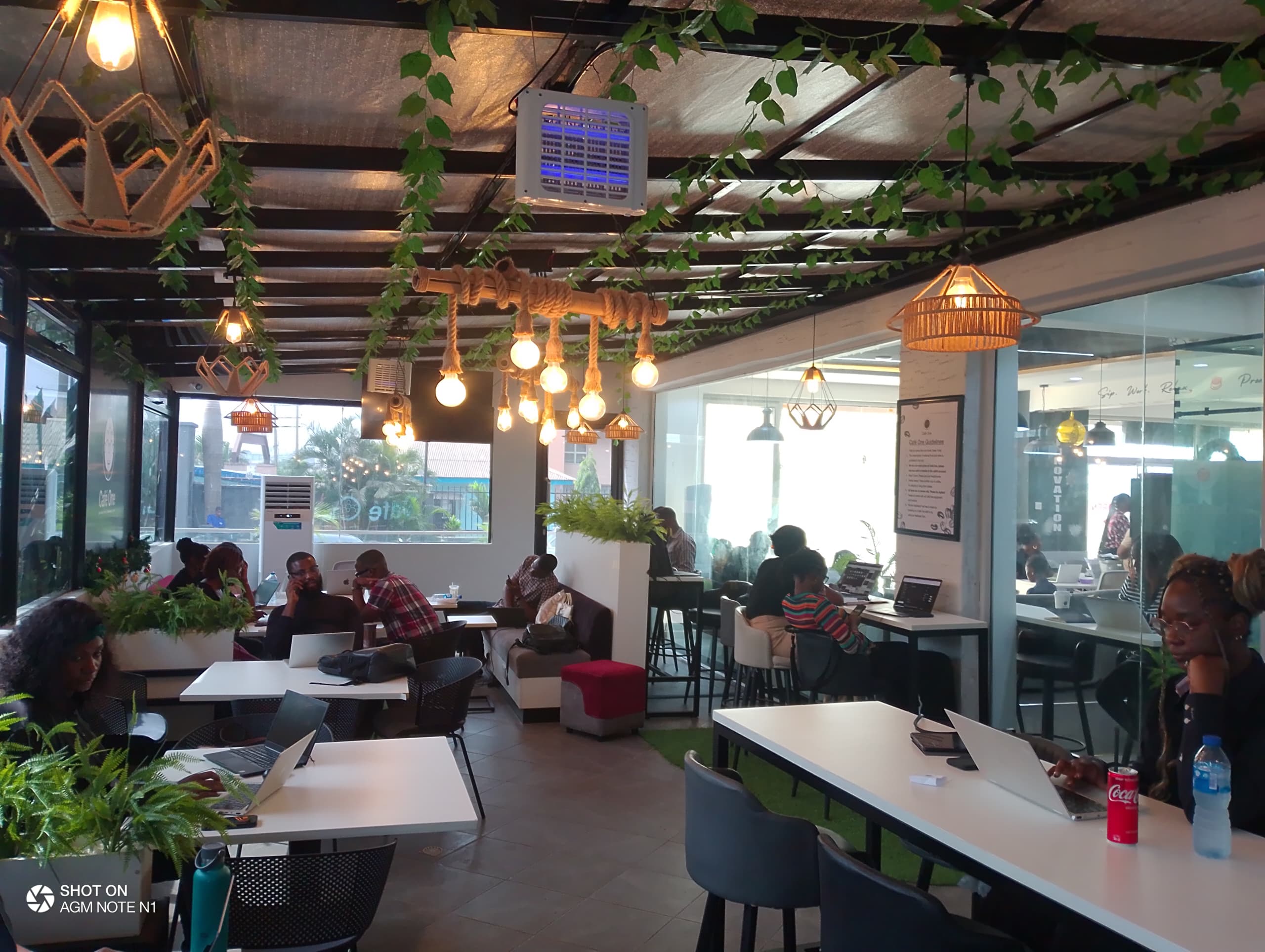 Coworking area