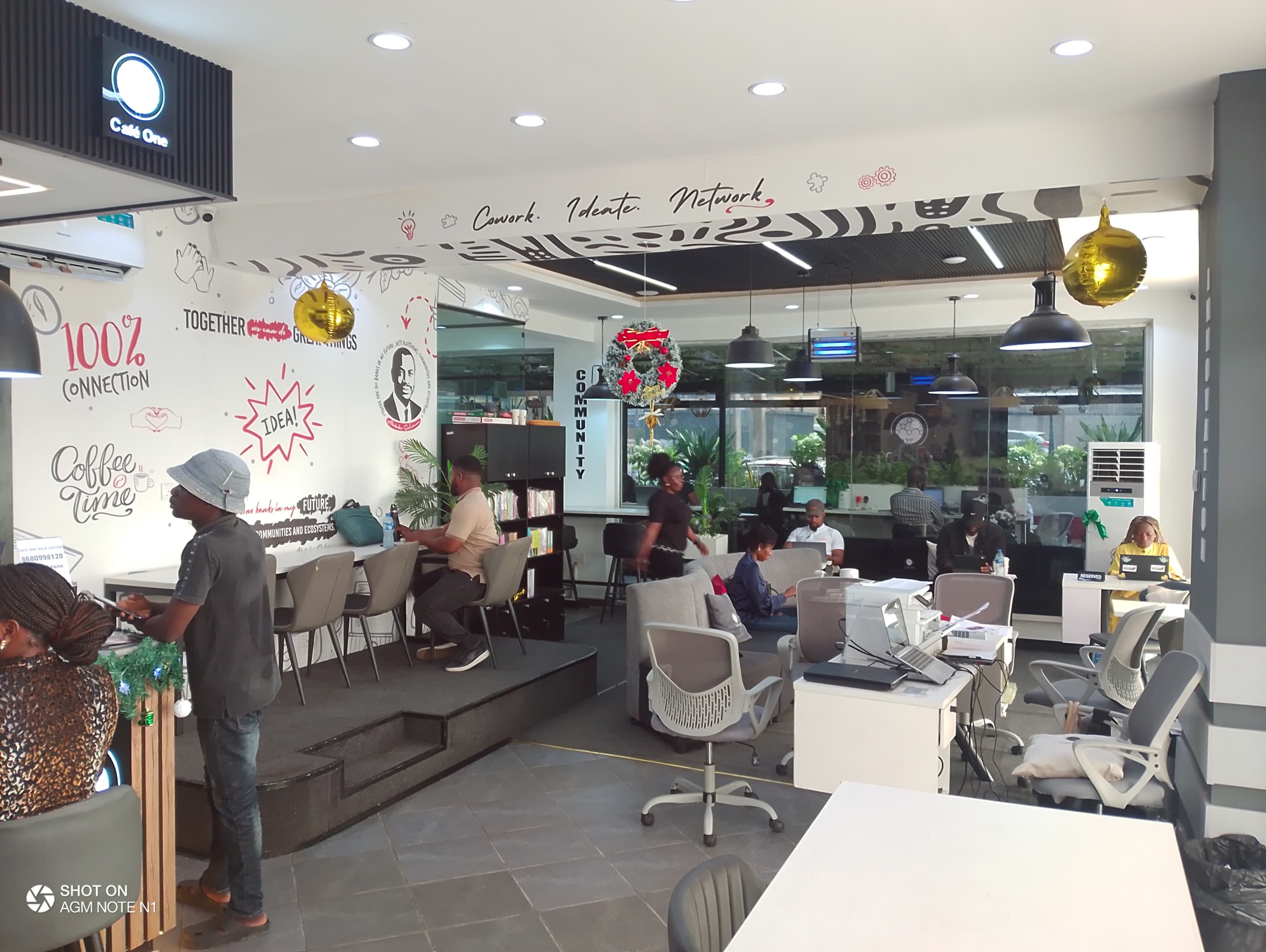 Coworking area
