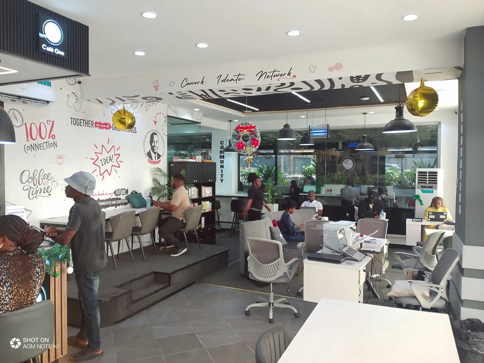 Coworking area