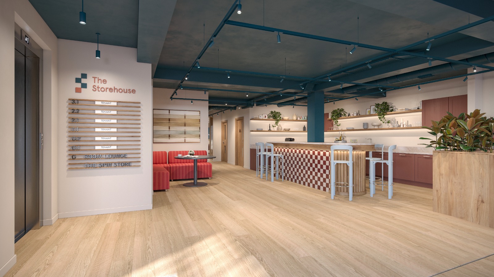 Breakout area