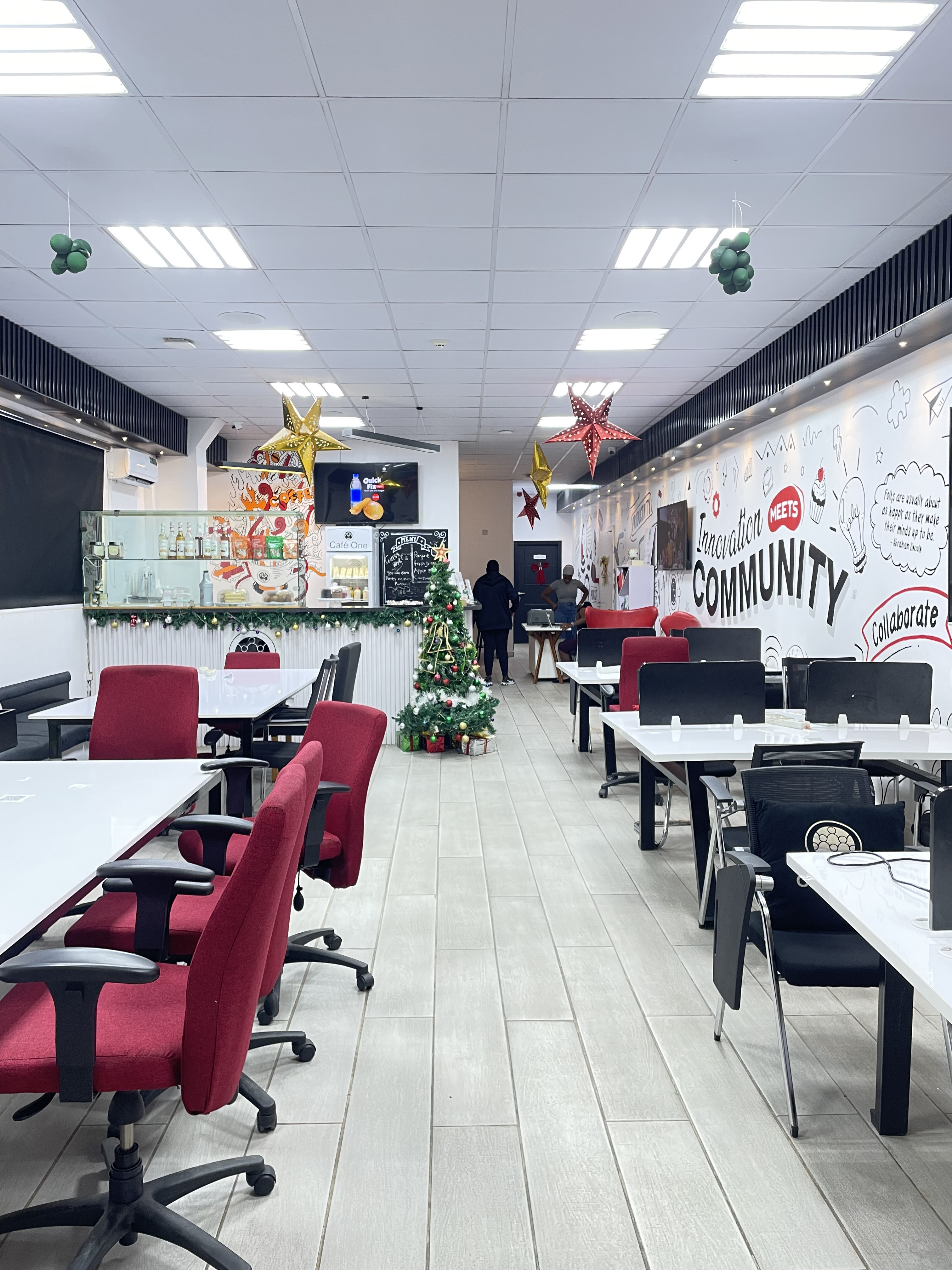 Coworking area