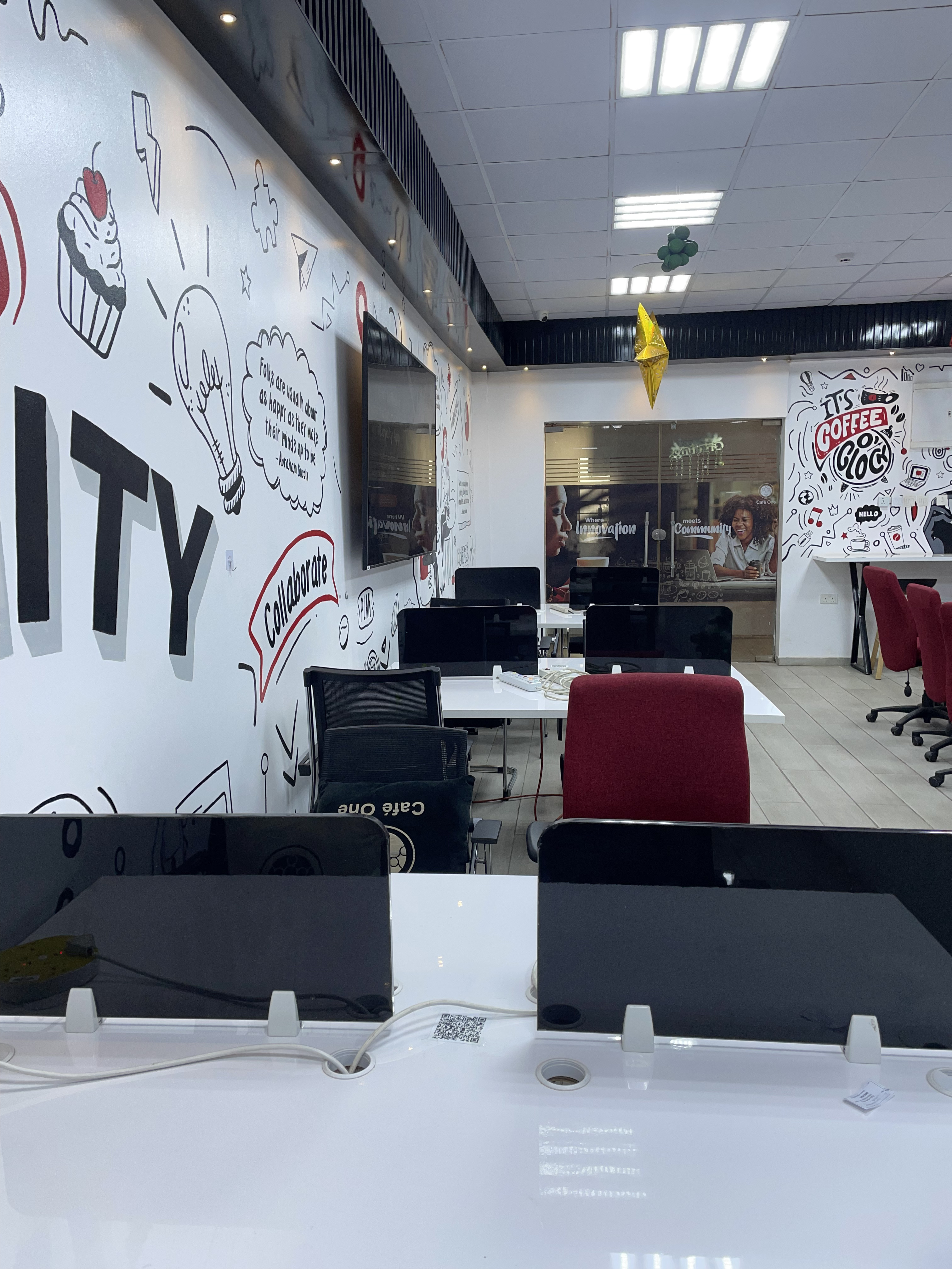 Coworking area