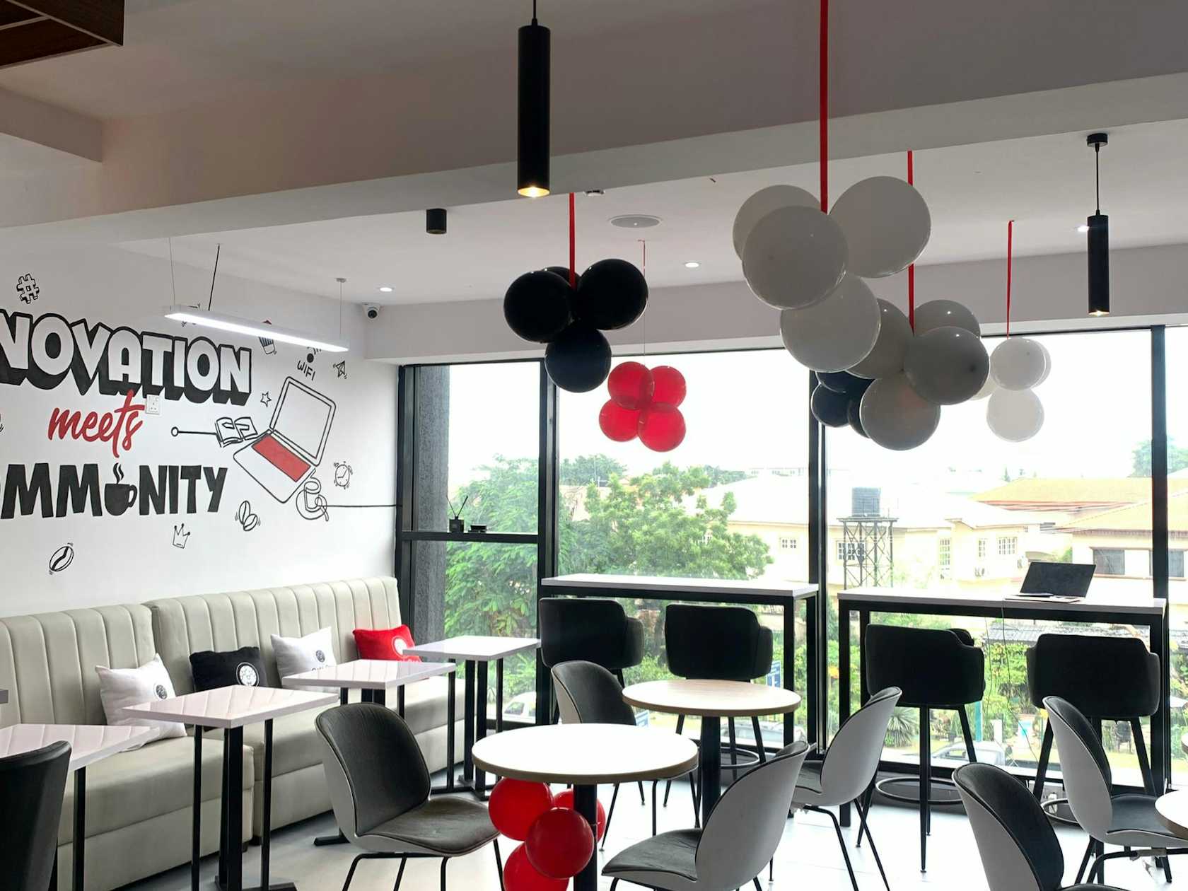 Coworking area