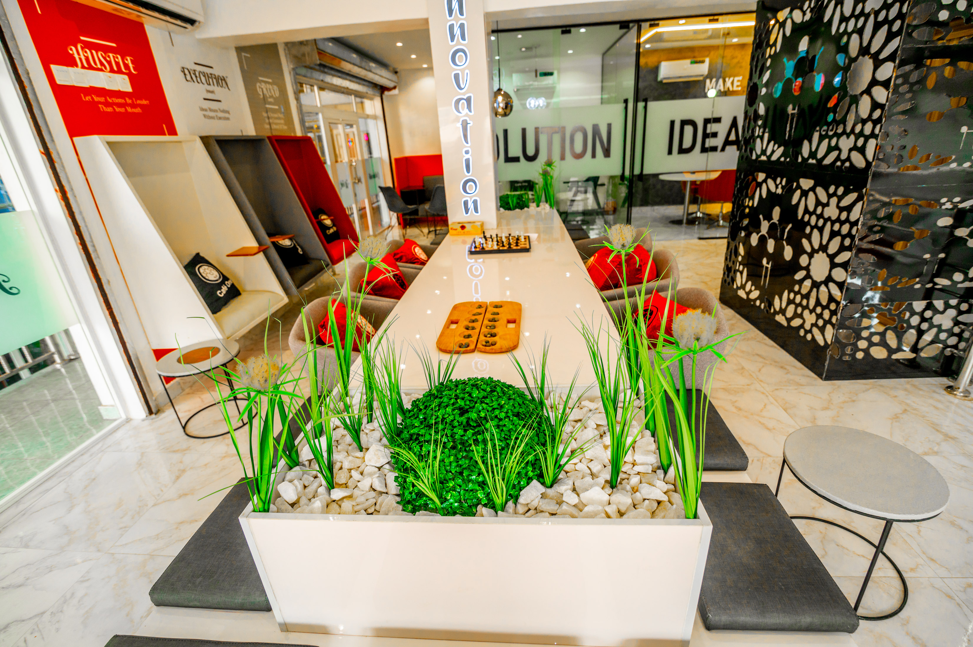 Coworking area