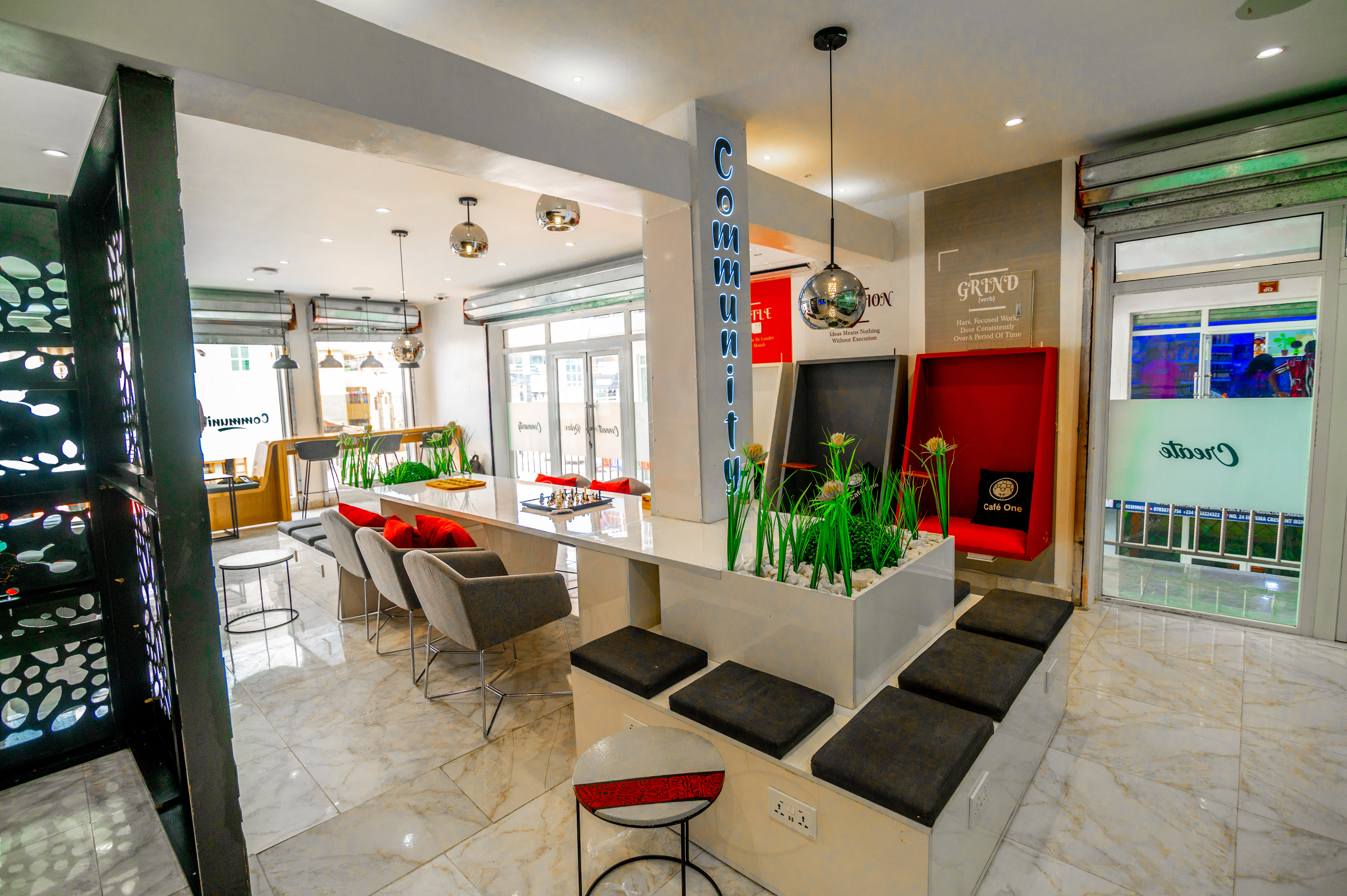 Coworking area