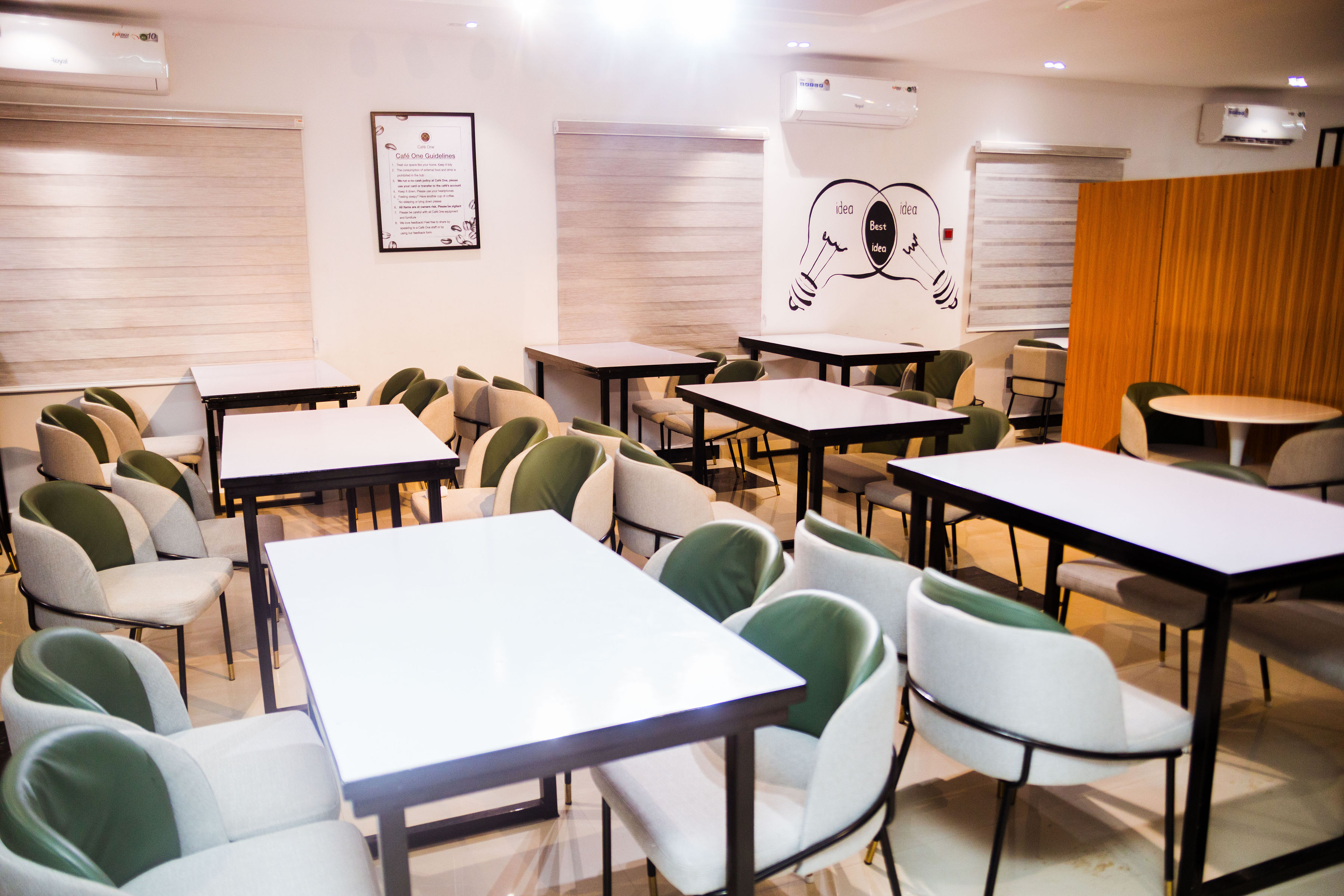 Coworking area