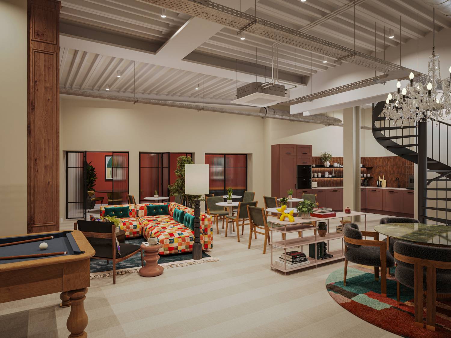 Breakout area