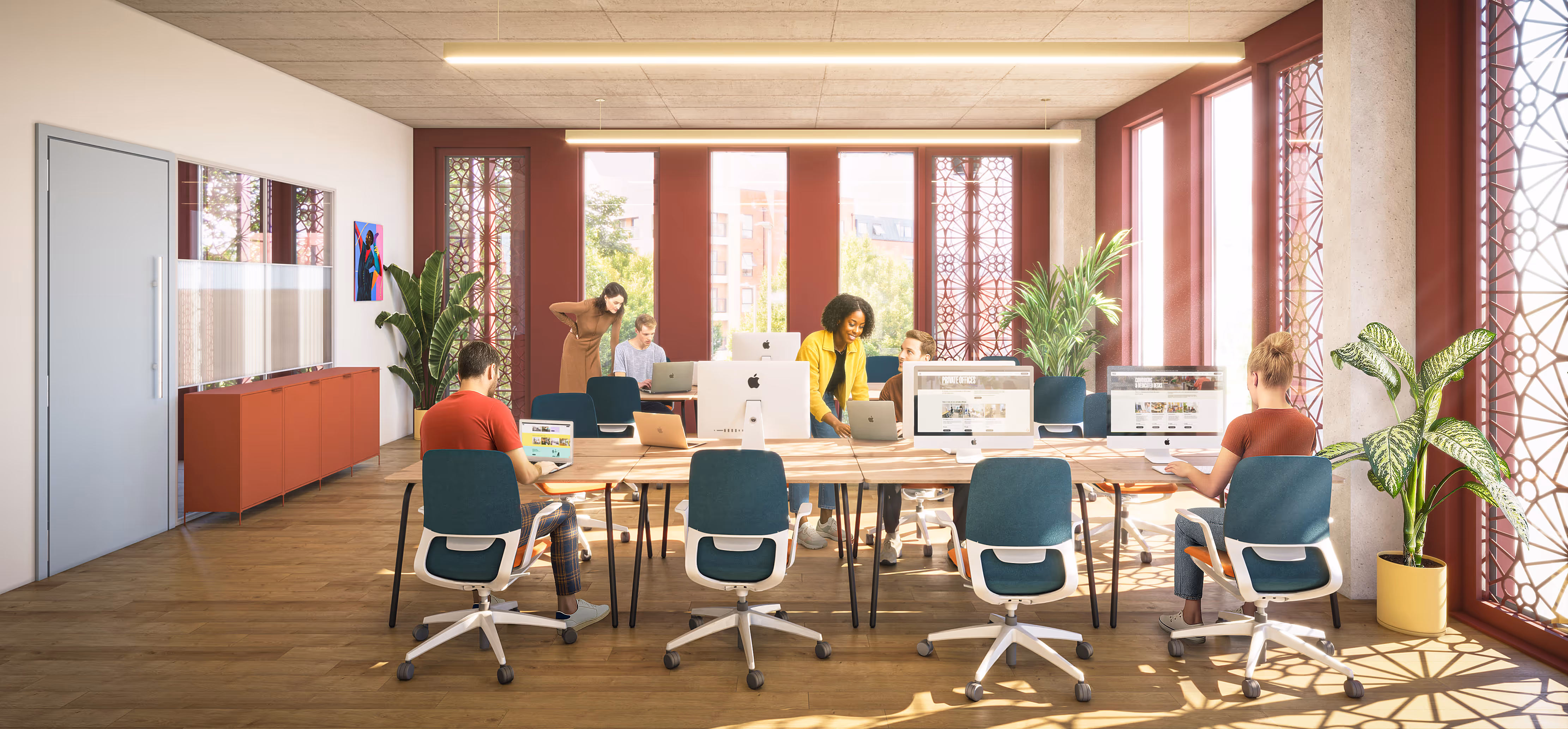 Breakout area