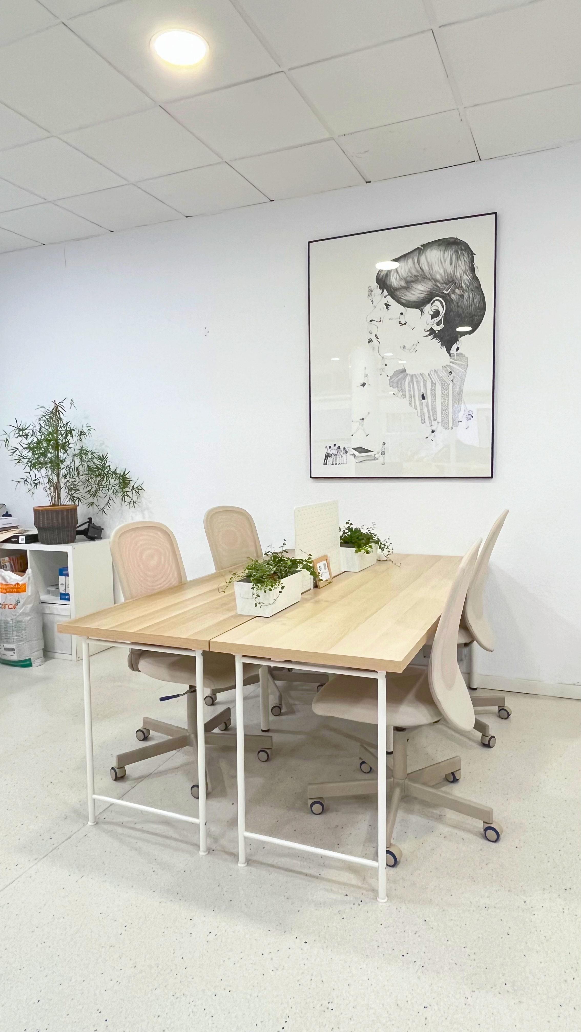 Coworking area