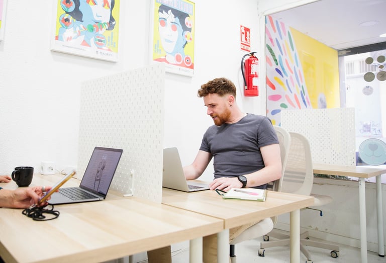 Coworking area