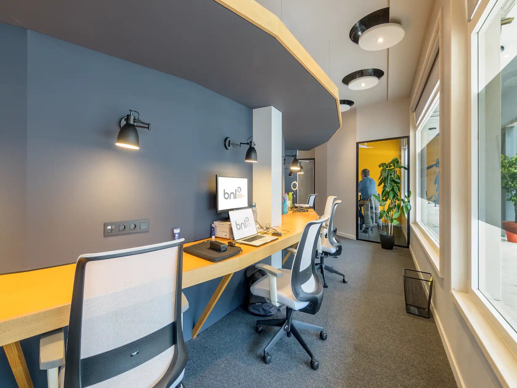 Coworking area
