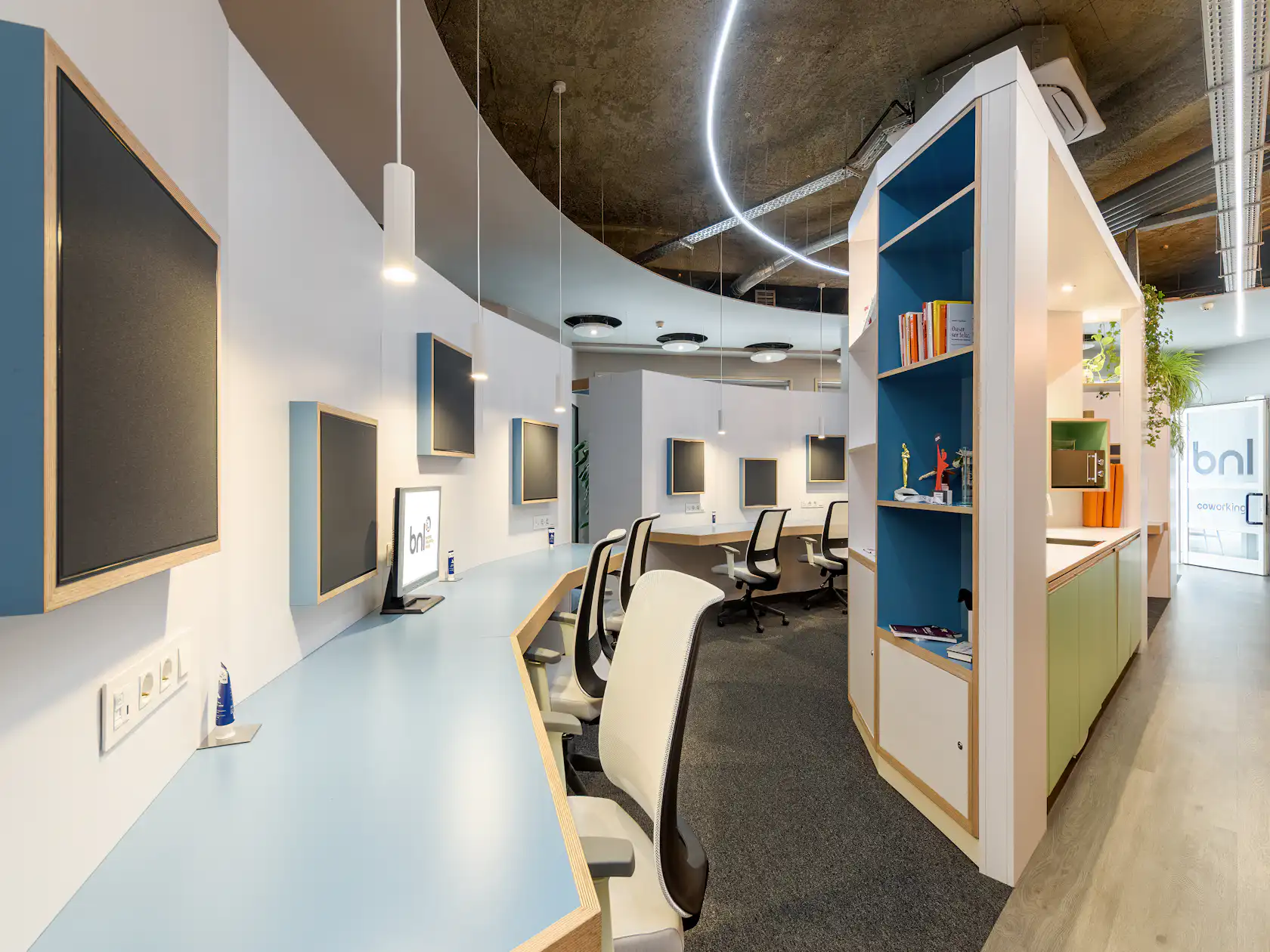 Coworking area