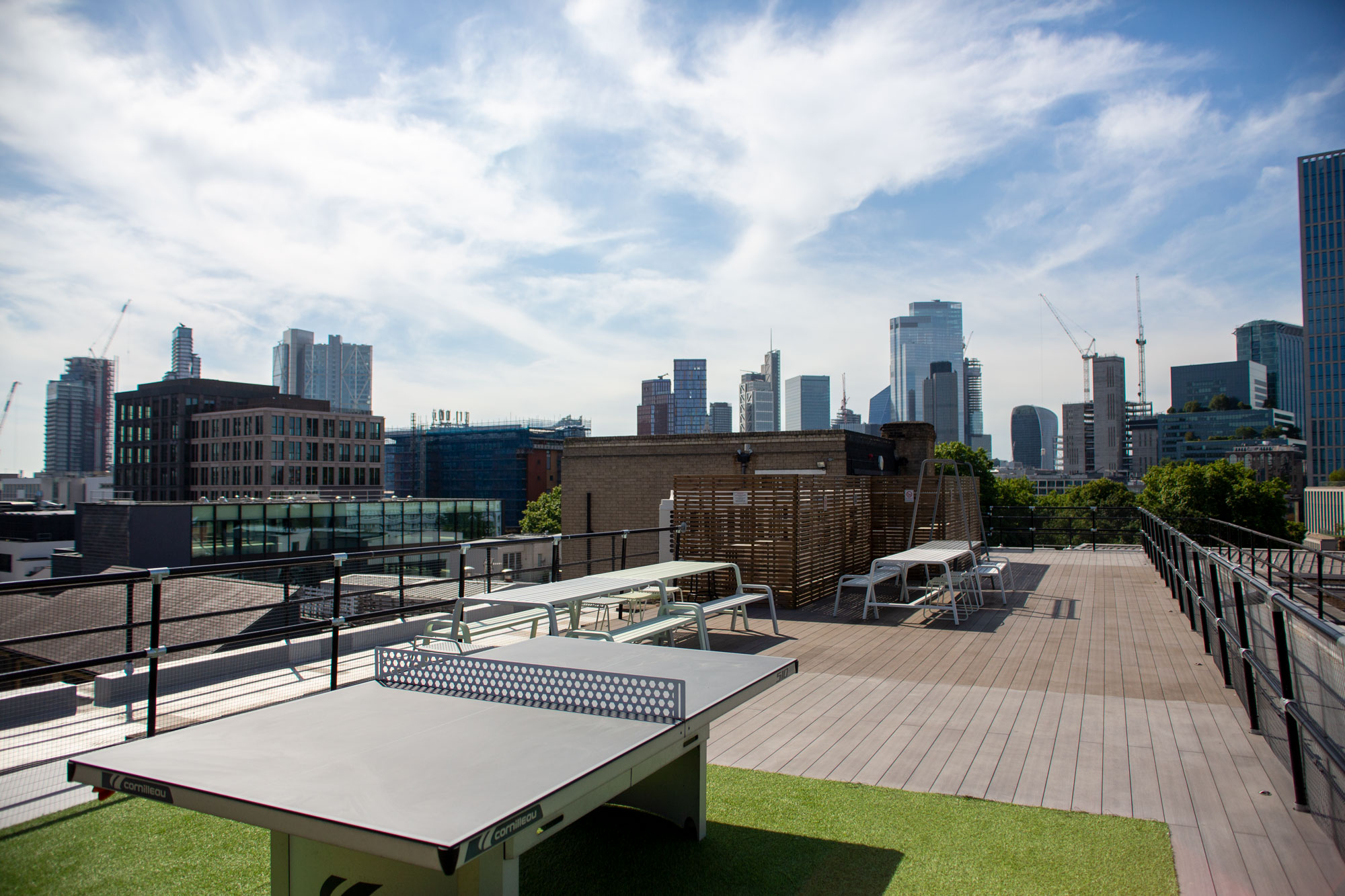 Roof terrace