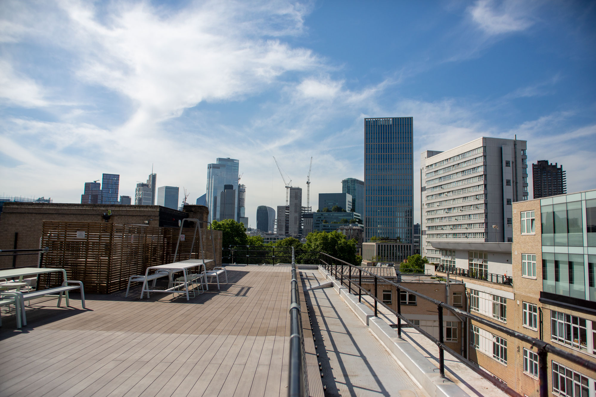 Roof terrace
