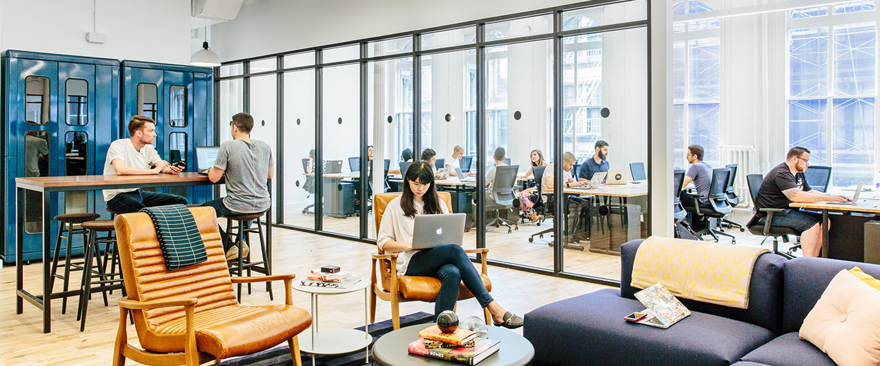 Example of potential office fit out for Headquarters by WeWork