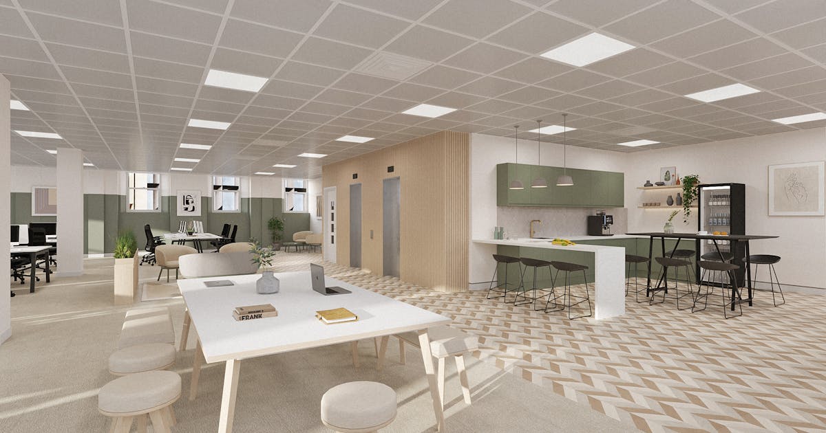 Kitt Cannongate House Rent Office Space with Hubble